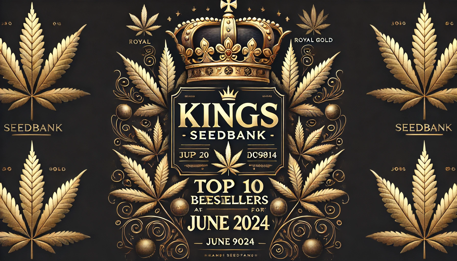 kings seedbank June 2024 top 10 bestsellers